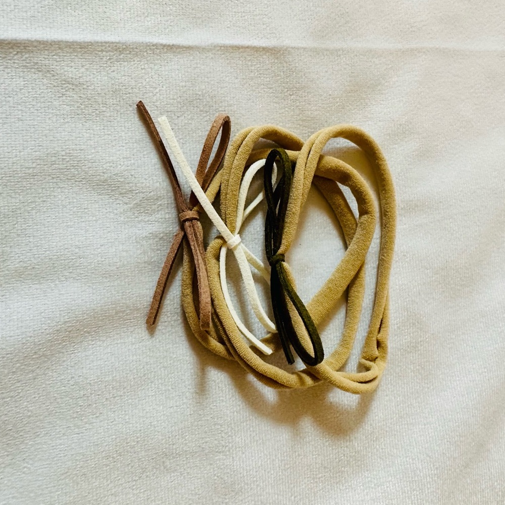 Leather headbands